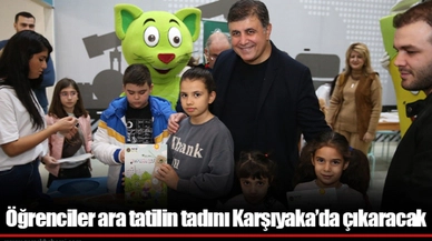 Öğrenciler ara tatilin tadını Karşıyaka’da çıkaracak