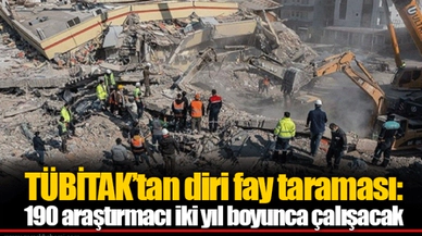 TÜBİTAK’tan diri fay taraması: 190 araştırmacı iki yıl boyunca çalışacak