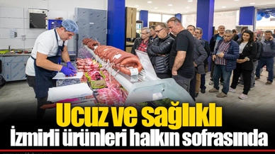 Ucuz ve sağlıklı İzmirli ürünleri halkın sofrasında