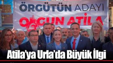Atila’ya Urla’da Büyük İlgi