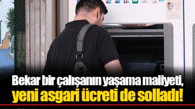 Bekar bir çalışanın yaşama maliyeti, yeni asgari ücreti de solladı!