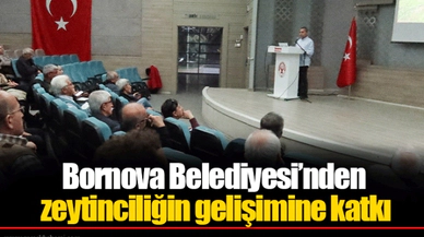 Bornova Belediyesi’nden zeytinciliğin gelişimine katkı