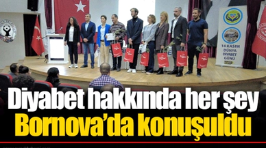 Diyabet hakkında her şey Bornova’da konuşuldu