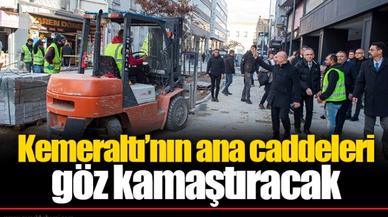Kemeraltı’nın ana caddeleri göz kamaştıracak