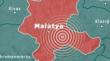 Malatya'da 4.6 büyüklüğünde deprem