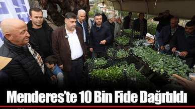 Menderes’te 10 Bin Fide Dağıtıldı