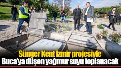Sünger Kent İzmir projesiyle Buca’ya düşen yağmur suyu toplanacak