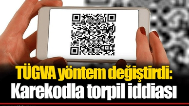 TÜGVA yöntem değiştirdi: Karekodla torpil iddiası