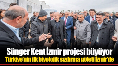 Türkiye’nin ilk biyolojik sızdırma göleti İzmir’de