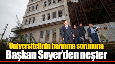 Üniversitelinin barınma sorununa Başkan Soyer’den neşter