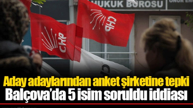 Aday adaylarından anket şirketine tepki