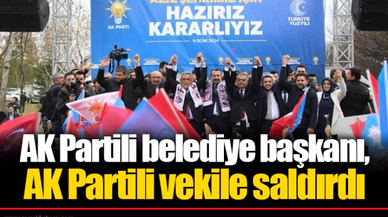 AK Partili belediye başkanı, AK Partili vekile saldırdı