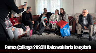 Fatma Çalkaya 2024’ü Balçovalılarla karşıladı