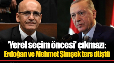 'Yerel seçim öncesi' çıkmazı: Erdoğan ve Mehmet Şimşek ters düştü