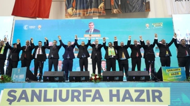 AK Parti'nin Şanlıurfa ilçe belediye başkan adayları tanıtıldı