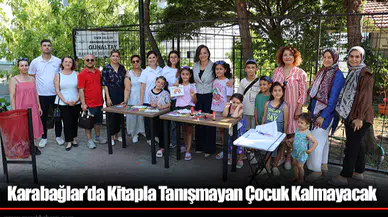 Karabağlar’da Kitapla Tanışmayan Çocuk Kalmayacak
