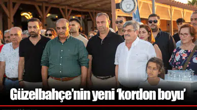 Güzelbahçe’nin yeni ‘kordon boyu’