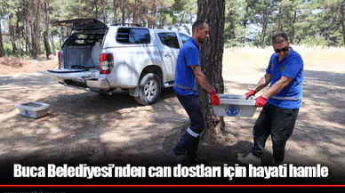 Buca Belediyesi’nden can dostları için hayati hamle