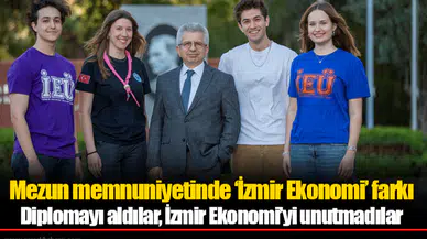 Mezun memnuniyetinde ‘İzmir Ekonomi’ farkı