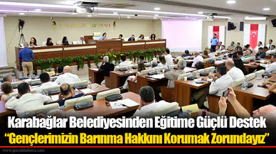 Karabağlar Belediyesinden Eğitime Güçlü Destek