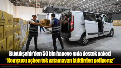 Tugay: Komşusu açken tok yatamayan kültürden geliyoruz