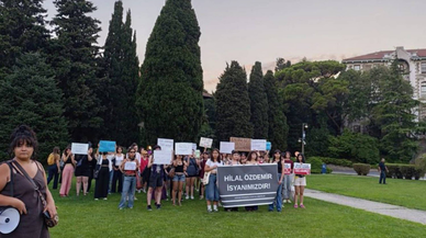 Boğaziçi Üniversitesi’nde Hilal Özdemir protestosu