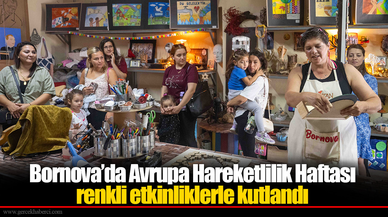 Bornova’da Avrupa Hareketlilik Haftası renkli etkinliklerle kutlandı