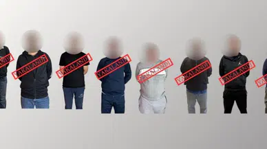 Kırmızı bültenle ve ulusal seviyede aranan 8 suçlu Türkiye'ye getirildi