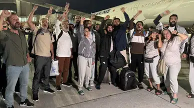 Sumud aktivisti 15 Türk İstanbul'da