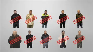 10 suçlu Türkiye'ye getirildi