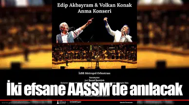 İki efsane AASSM’de anılacak