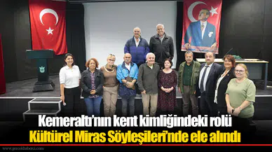 Kemeraltı’nın kent kimliğindeki rolü Kültürel Miras Söyleşileri’nde ele alındı