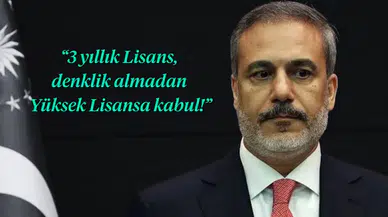 Namık Tan çelişkileri ortaya çıkardı: Hakan Fidan'ın diplomasıyla ilgili soru önergesine YÖK'ten itiraf gibi yanıt!