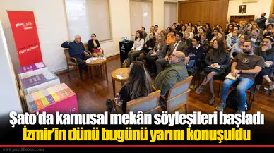 Şato’da kamusal mekân söyleşileri başladı