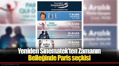 Yeniden Sinematek’ten Zamanın Belleğinde Paris seçkisi