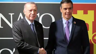 Cumhurbaşkanı Erdoğan'dan İspanya Başbakanı Sanchez ile kritik görüşme
