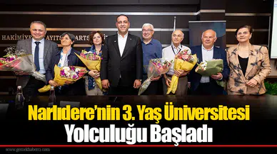 Narlıdere’nin 3. Yaş Üniversitesi Yolculuğu Başladı