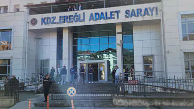 Zonguldak'ta hakkında tutuklama kararı verilen kişi adliyenin 2. katından atladı