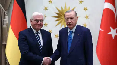 Erdoğan ve Almanya Cumhurbaşkanı'ndan kritik 'barış' mesajı