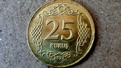 25 kuruşların fiyatı 30 bin liraya kadar ulaştı