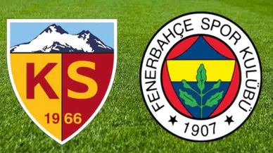 Kayserispor Fenerbahçe Maçı Başladı: Sahada Büyük Heyecan