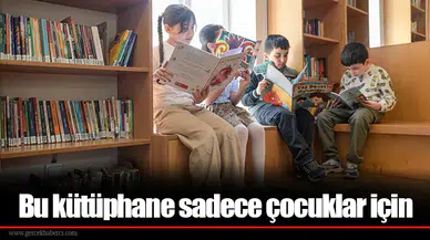 Bu kütüphane sadece çocuklar için