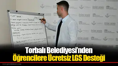 Torbalı Belediyesi’nden Öğrencilere Ücretsiz LGS Desteği