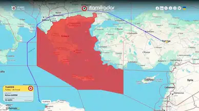 Ege'deki FIR Gerilimi Libya Uçuşlarını 700 Kilometre Saptırdı