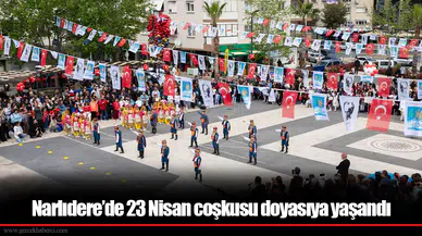 Narlıdere’de 23 Nisan coşkusu doyasıya yaşandı