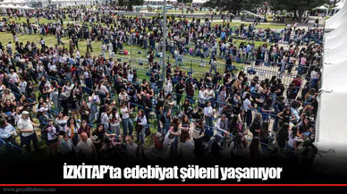İZKİTAP’ta edebiyat şöleni yaşanıyor