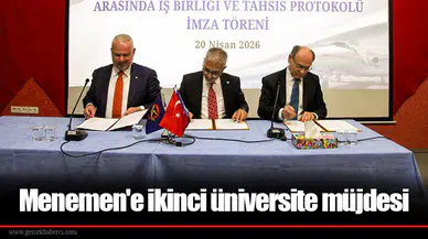 Menemen'e ikinci üniversite müjdesi