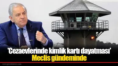 'Cezaevlerinde kimlik kartı dayatması' Meclis gündeminde