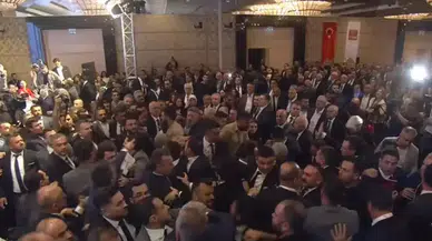 TBB seçimi: İmamoğlu'nun mesajı okunurken kavga çıktı