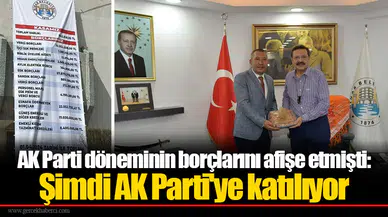 AK Parti'ye geçmesi beklenen Dinar Belediyesi'nin 'borç' afişi yeniden gündemde